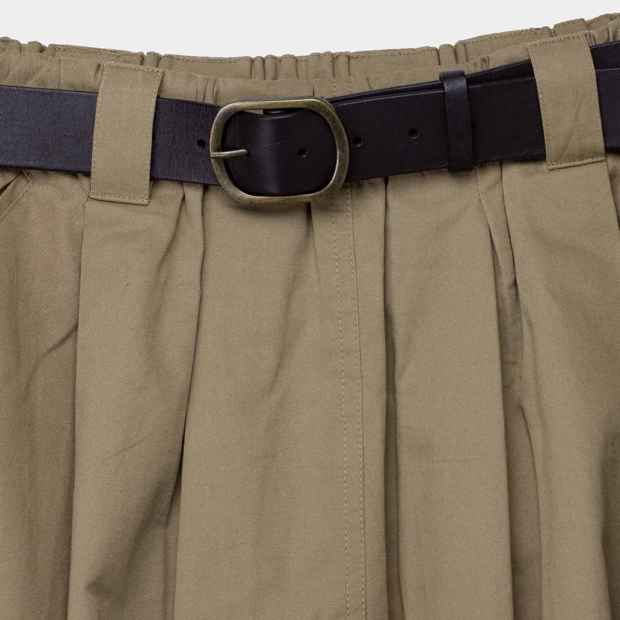 Sea NY SULLIVAN BELTED BUBBLE SKIRT, Camel