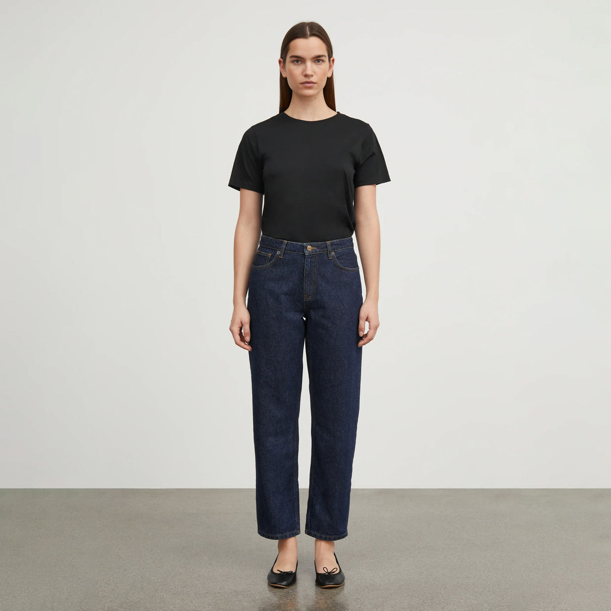 Skall Studio ALLISON CROPPED JEANS, Indigo Blue