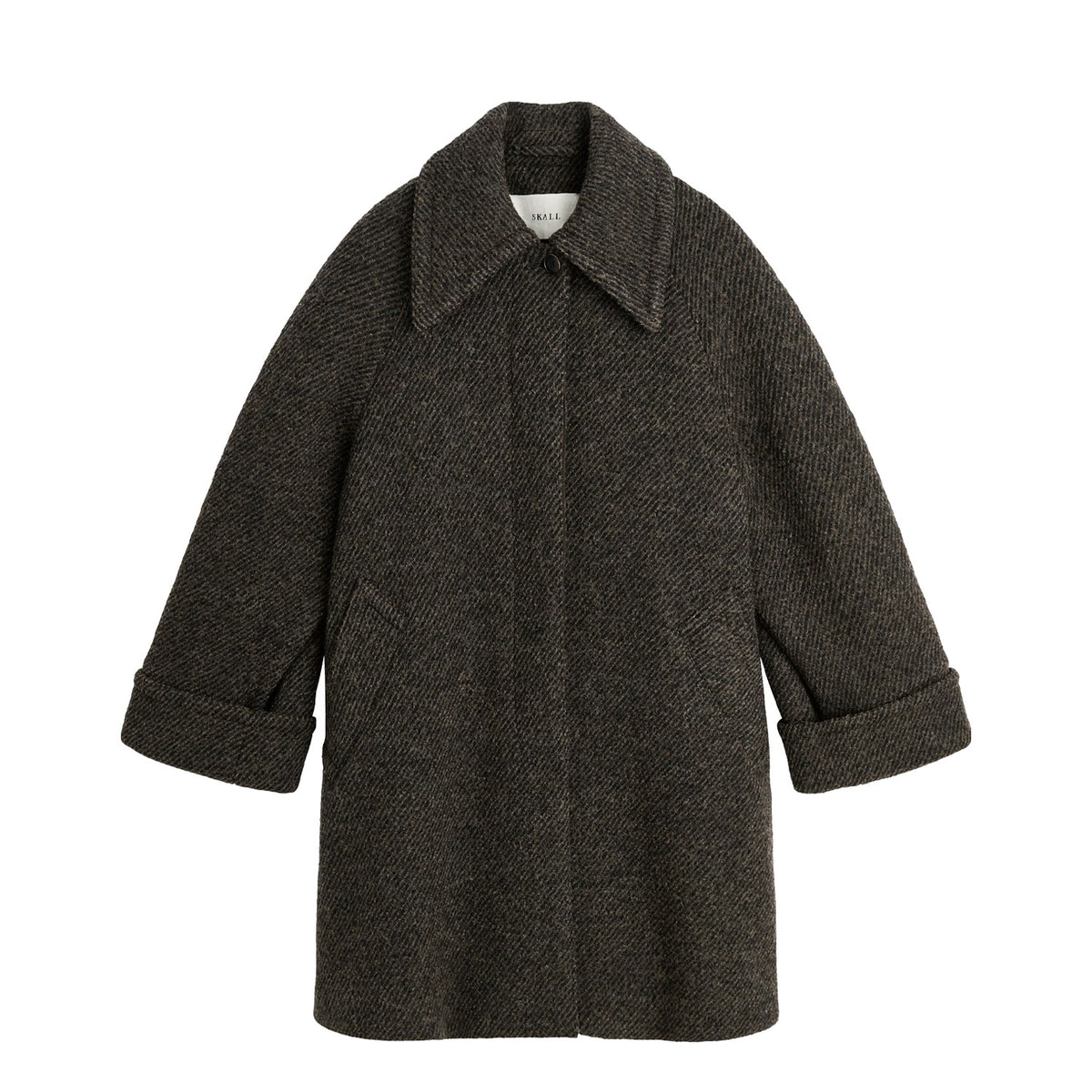 Skall Studio BEATE COAT, Brown/Black