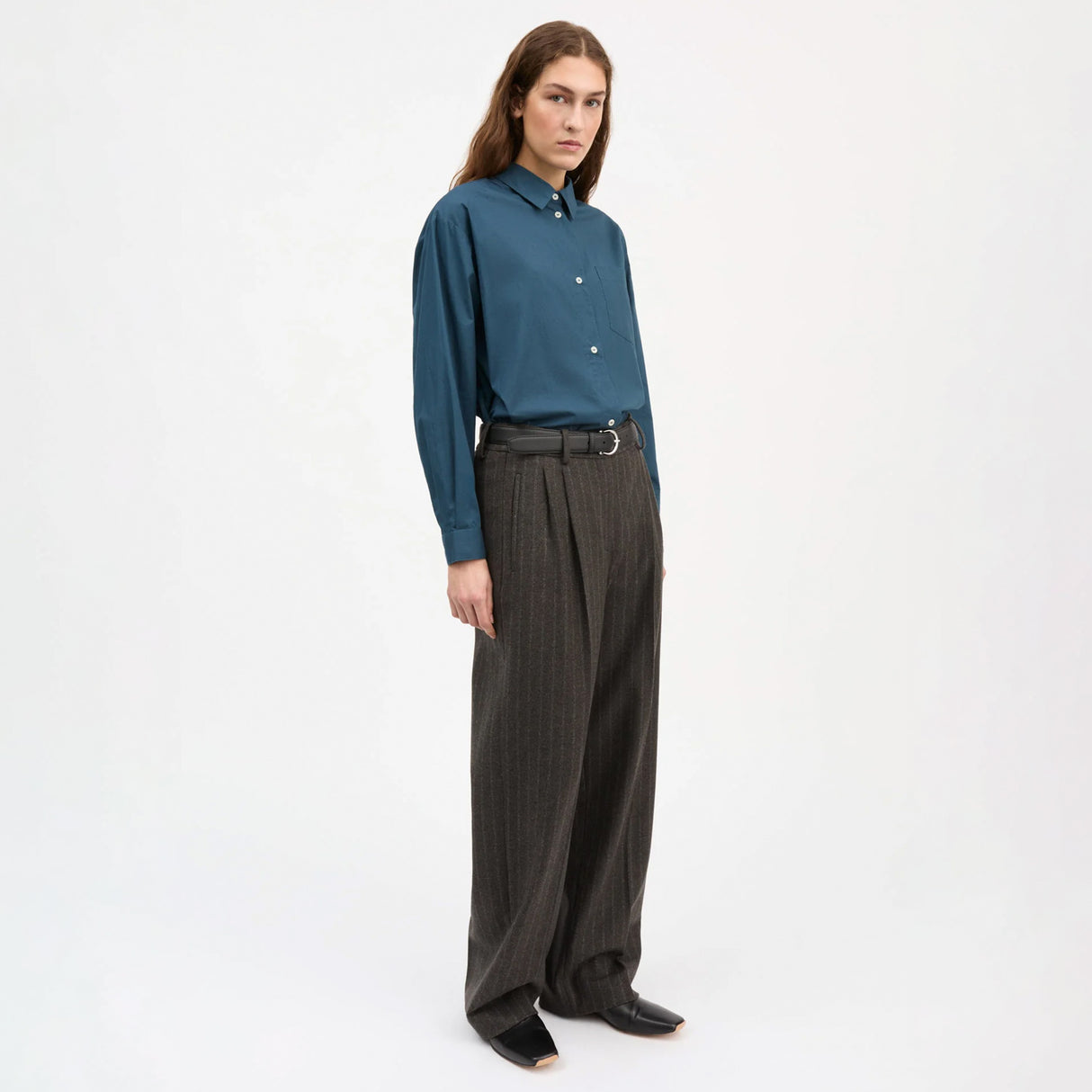 Skall Studio EDGAR SHIRT, Midnight Blue