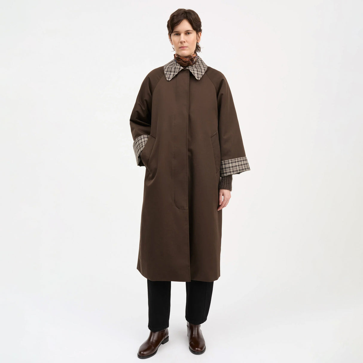 Skall Studio GABY COAT, Coco Brown