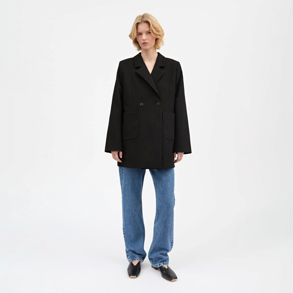 Skall Studio JAMES BLAZER, Black
