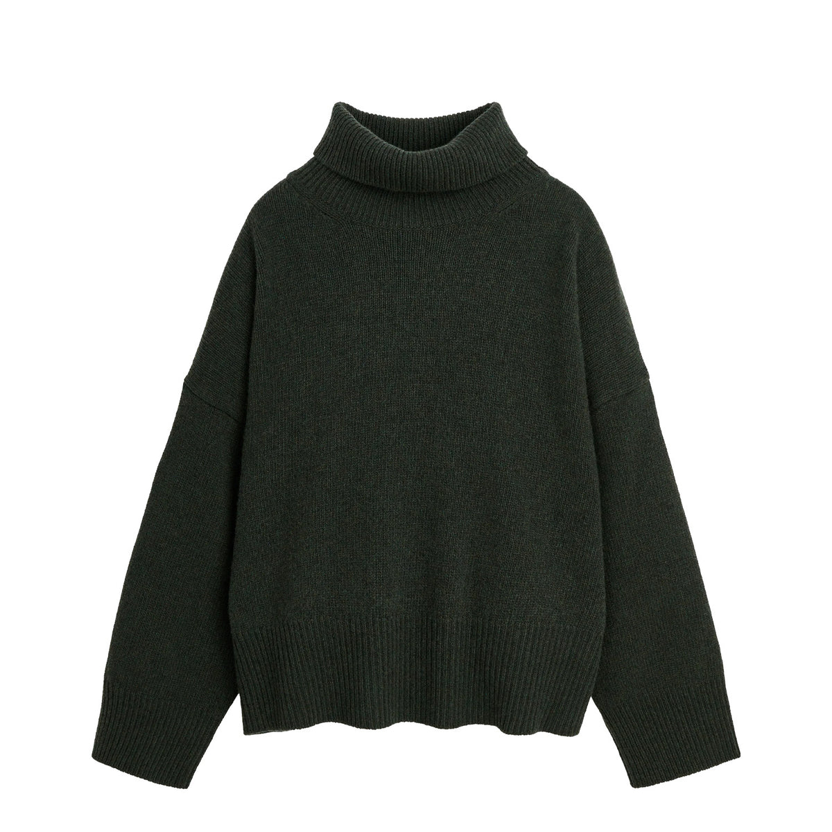 Skall Studio SILENE T-NECK, Dark Green