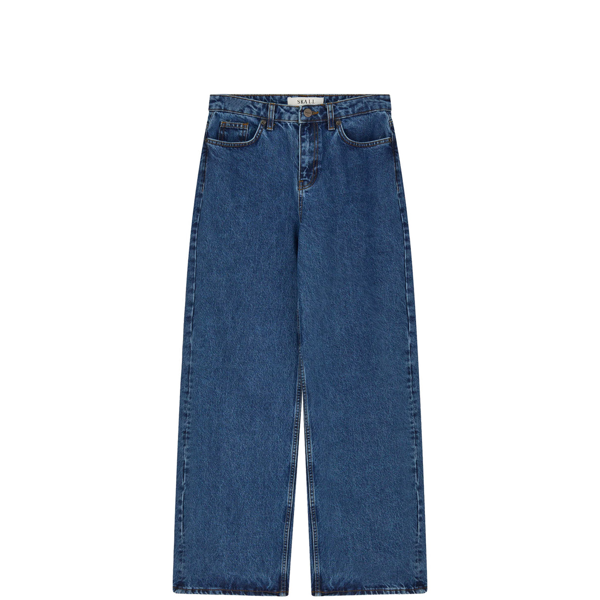 Skall Studio WILLOW WIDE JEANS, Mid Blue