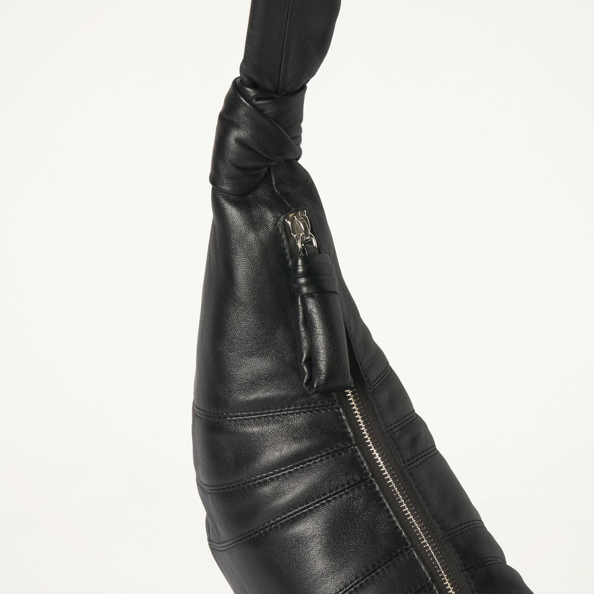 Lemaire SMALL CROISSANT BAG, Black