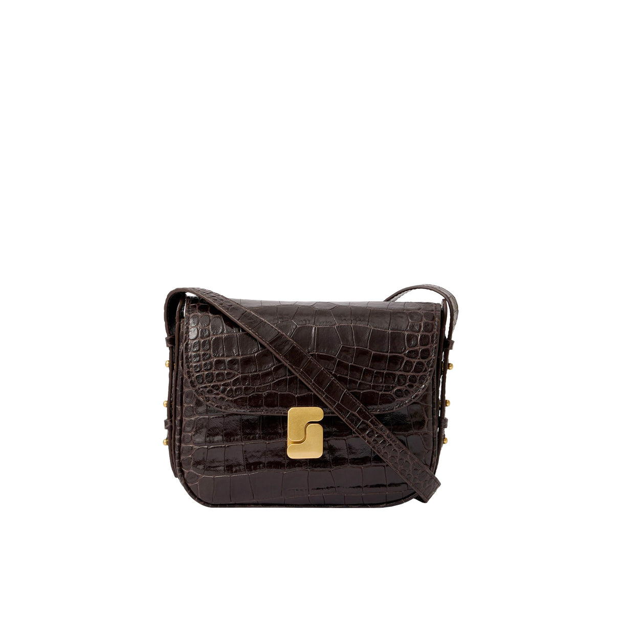 Soeur BELLISSIMA MINI, Dark Brown Crocodile