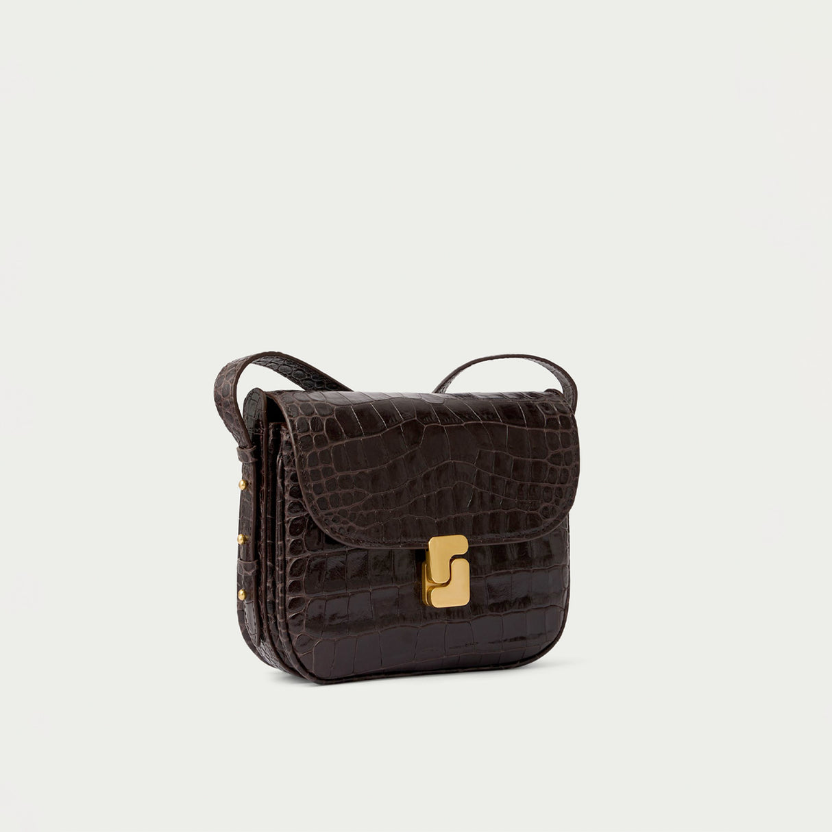 Soeur BELLISSIMA MINI, Dark Brown Crocodile