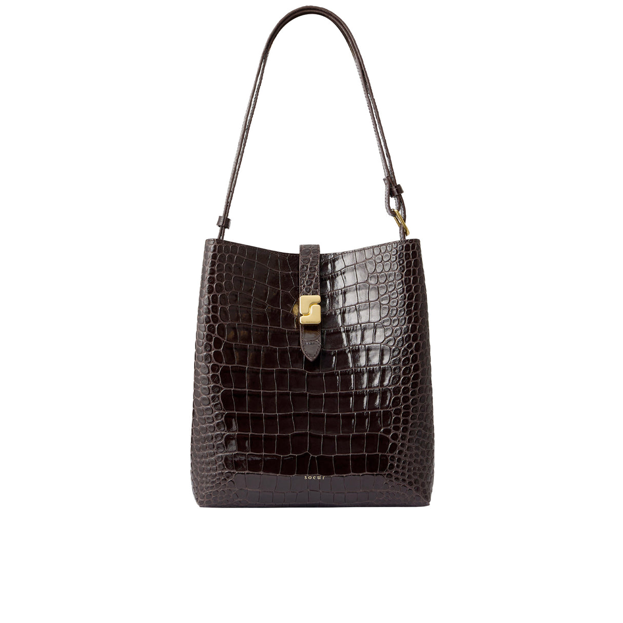 Soeur BELLO, Dark Brown Crocodile