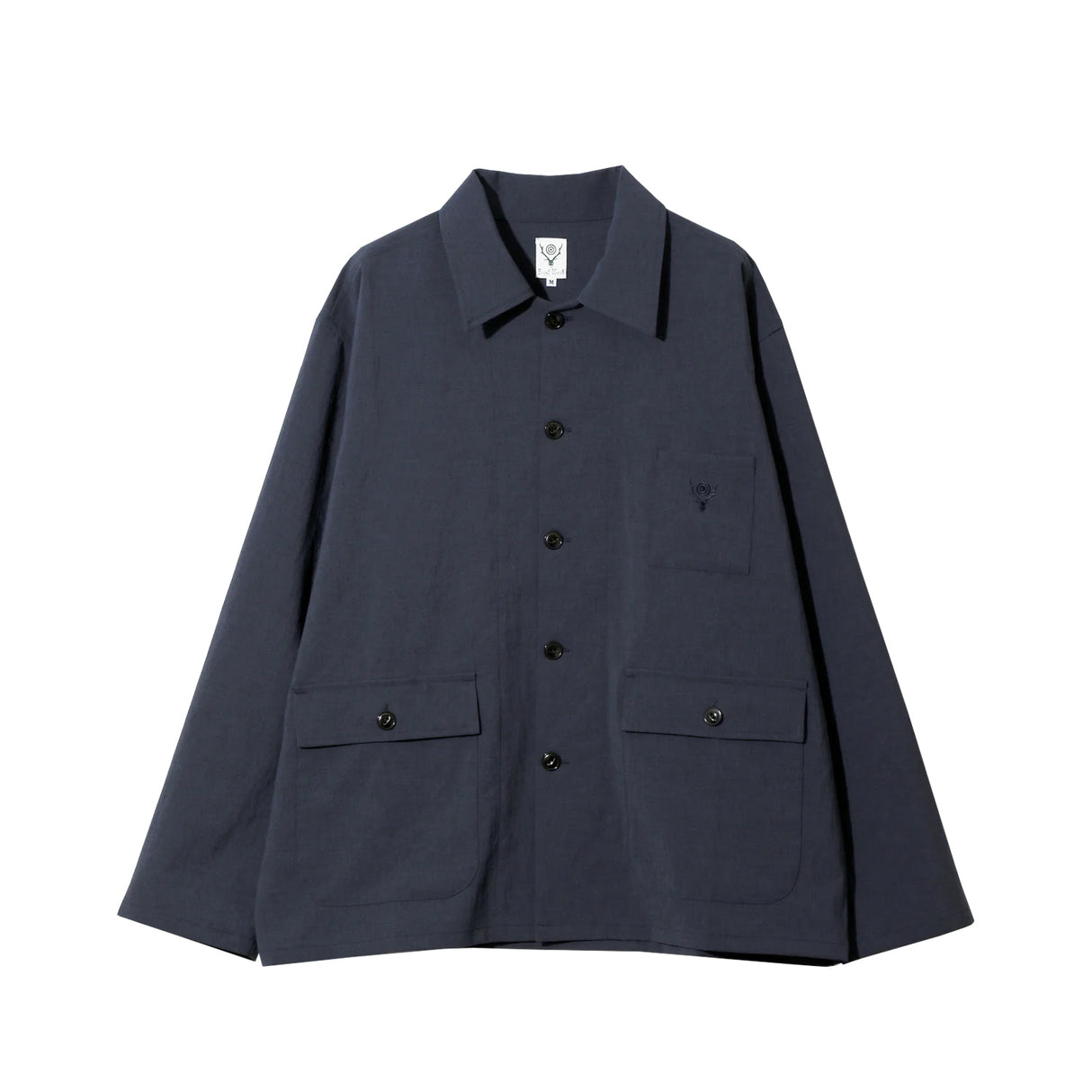 South2 West8 HUNTING SHIRT, Navy