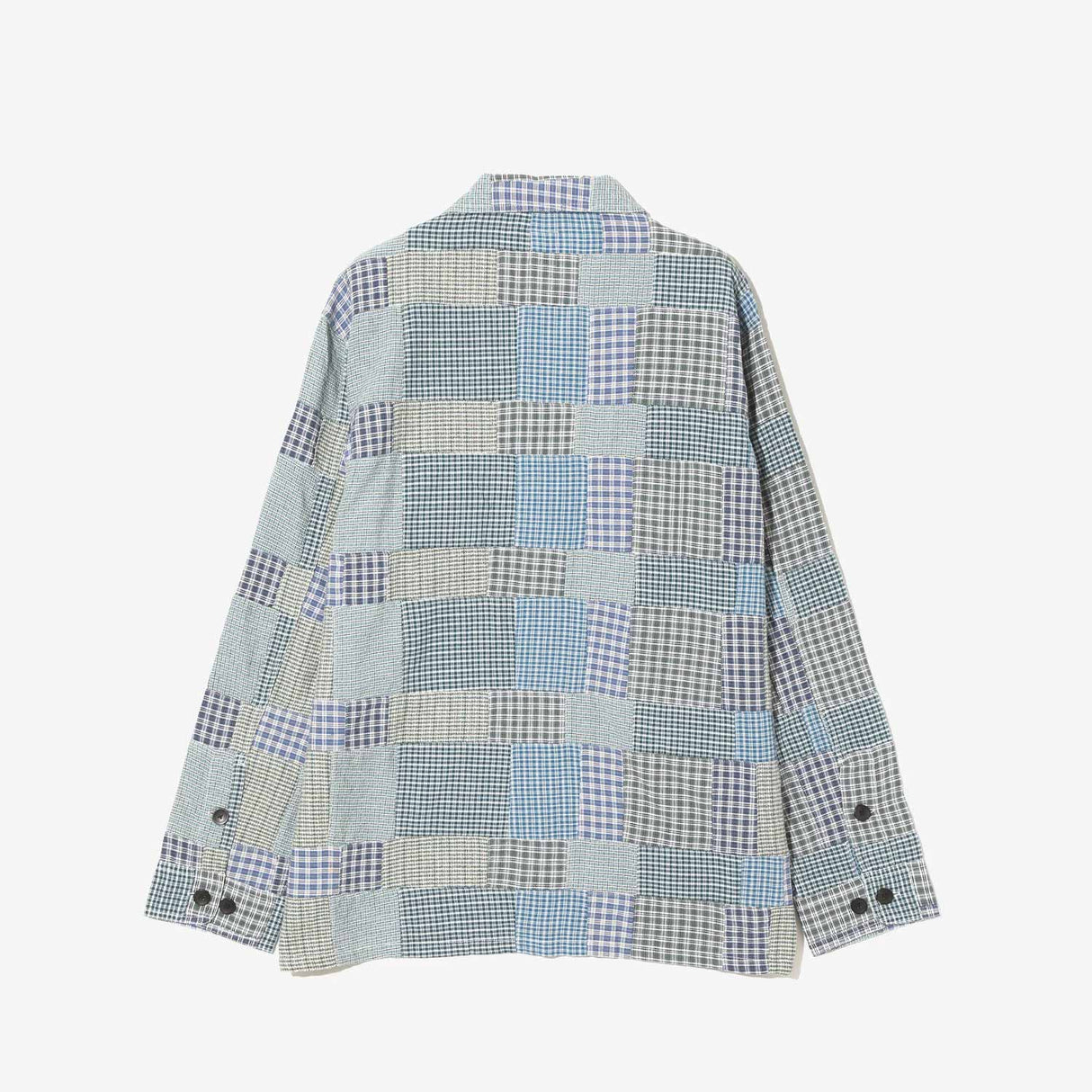 South2 West8 SMOKEY SHIRT, Navy