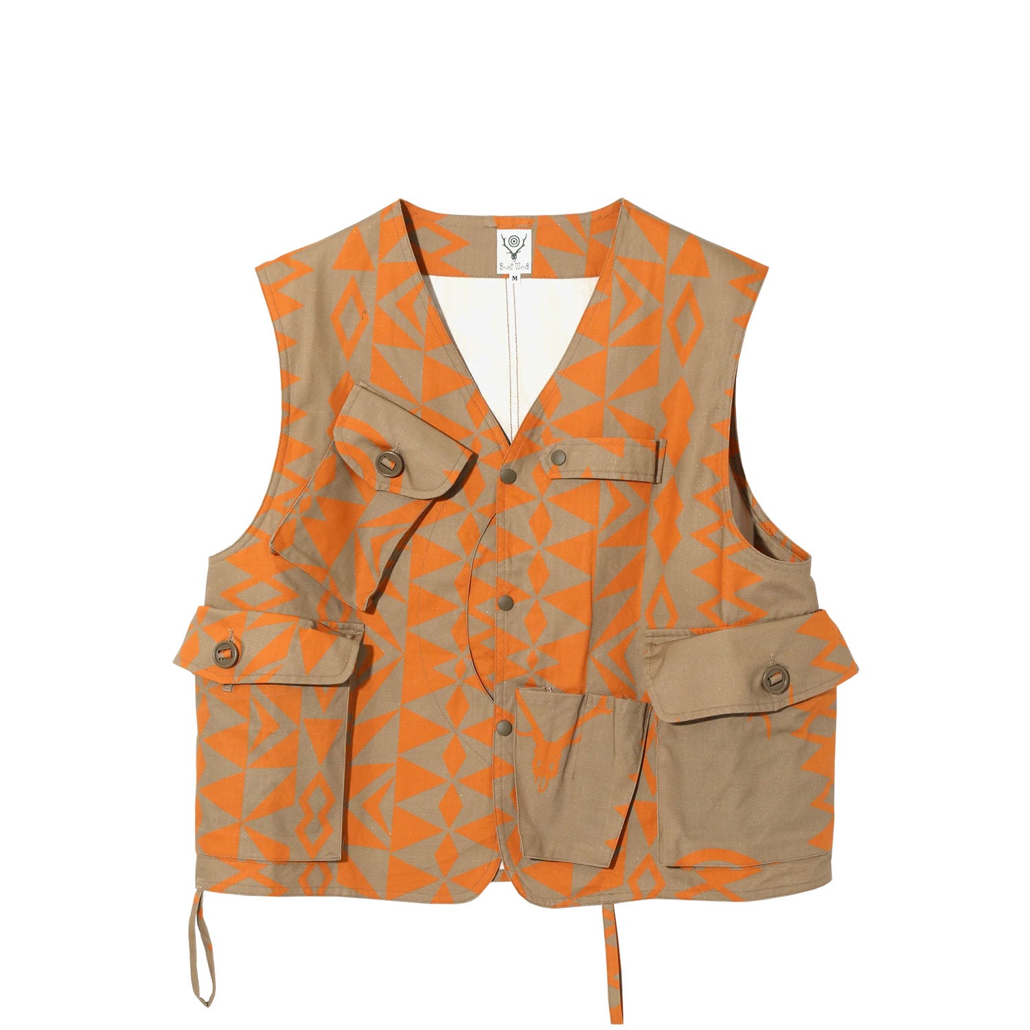 トップス South2West8 tenkara vest South2 West8 (サウスツーウエストエイト) Tenkara Vest - Wax Coating