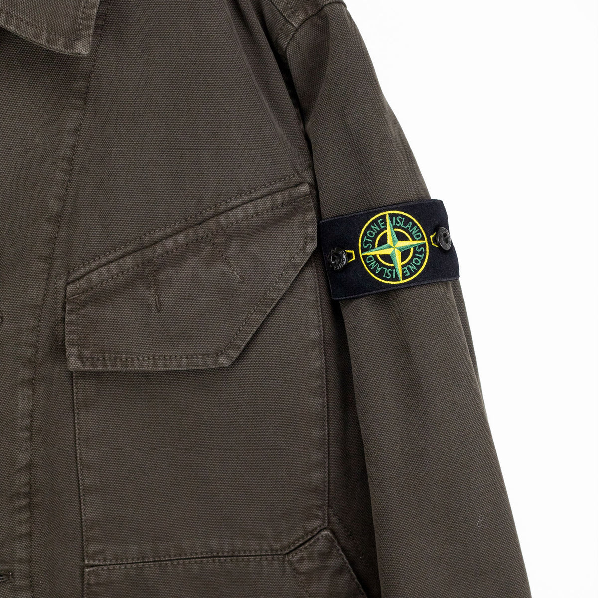 Stone Island 4100048 PADDED COACH JACKET WITH ANTI DROP FINISH, Coal Grey