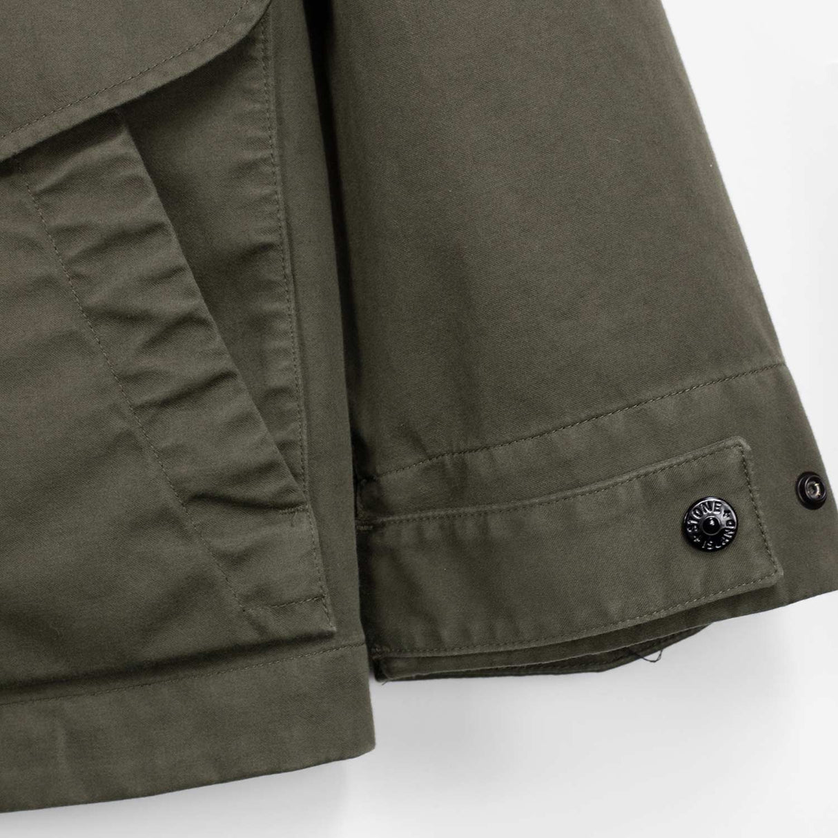 Stone Island 4100064 FIELD JACKET, Army Green
