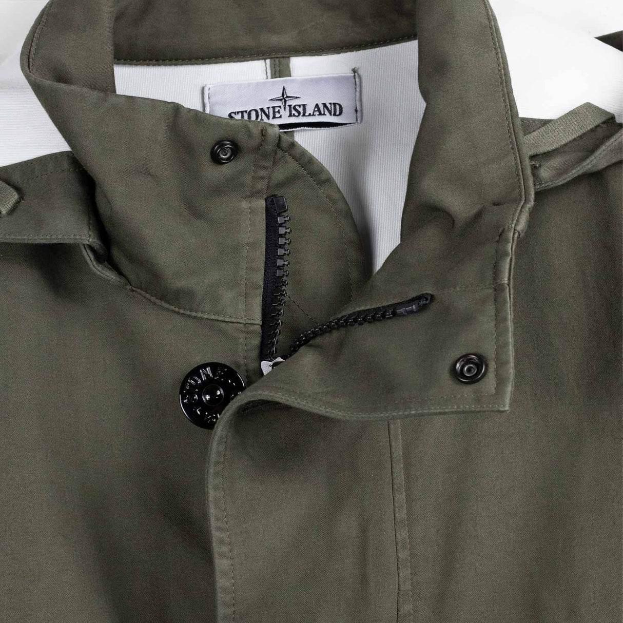 Stone Island 4100064 FIELD JACKET, Army Green