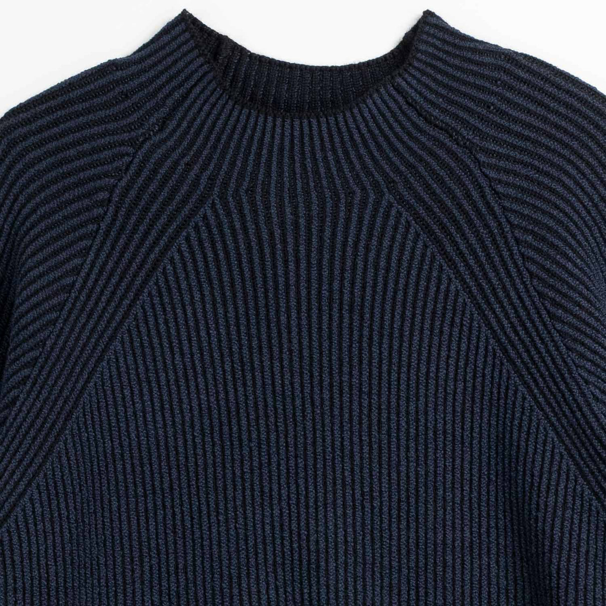 Stone Island 5100023 MOCKNECK SWEATER, Dark Navy