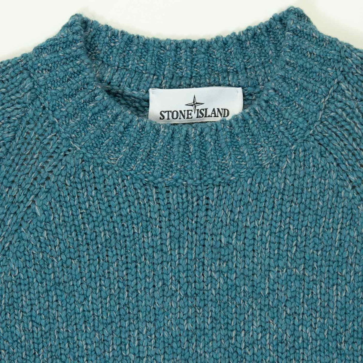 Stone Island 5100050 CREW NECK, Petrolium Melange