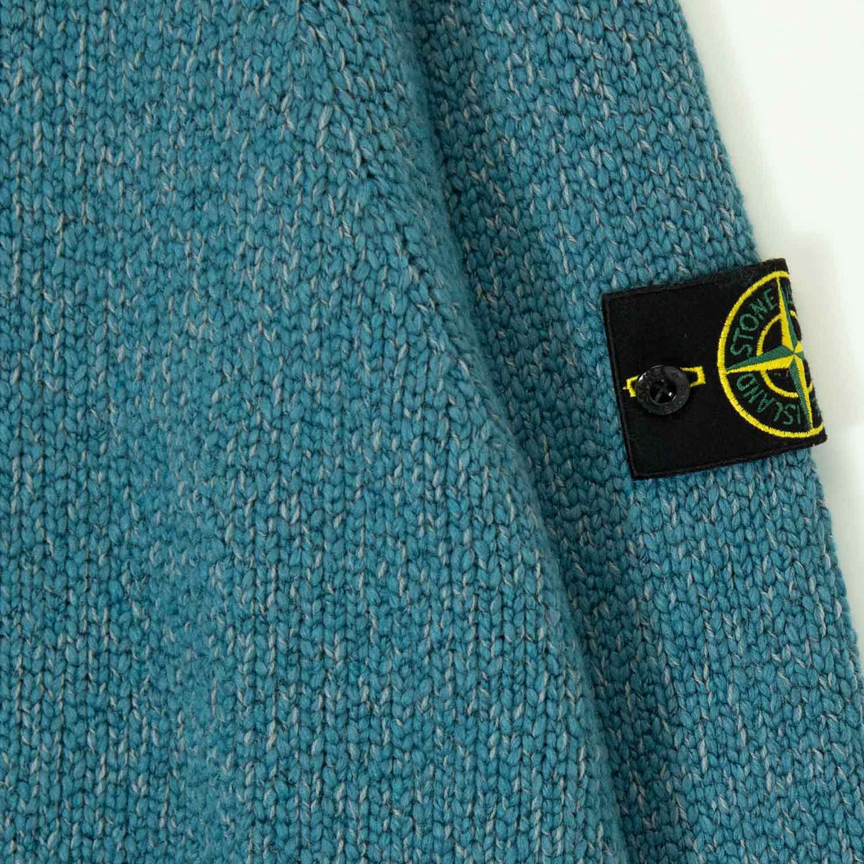 Stone Island 5100050 CREW NECK, Petrolium Melange