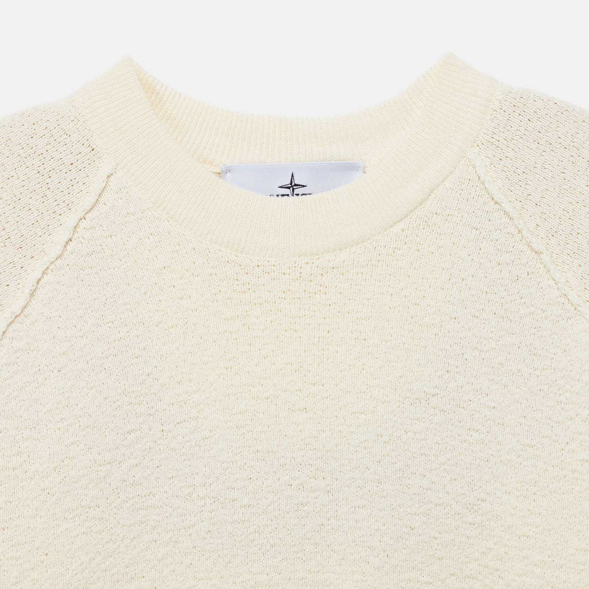 Stone Island 5100020 CREWNECK KNIT, Ivory