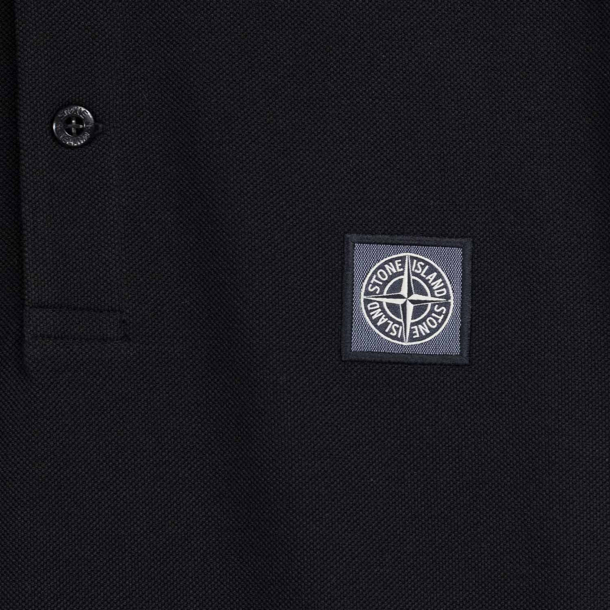 Stone Island 220002R S/S POLO SHIRT, Black