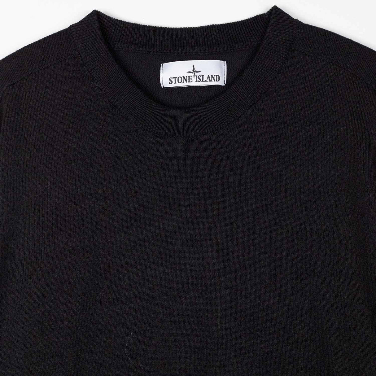 Stone Island 5100062 KNITTED CREW NECK, Black