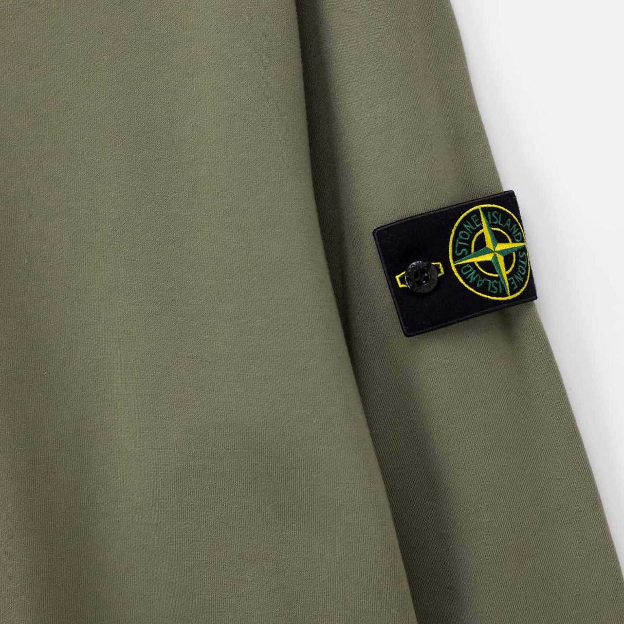 Stone Island 6100070 REGULAR-FIT HALF-ZIP SWEATSHIERT, Military Green