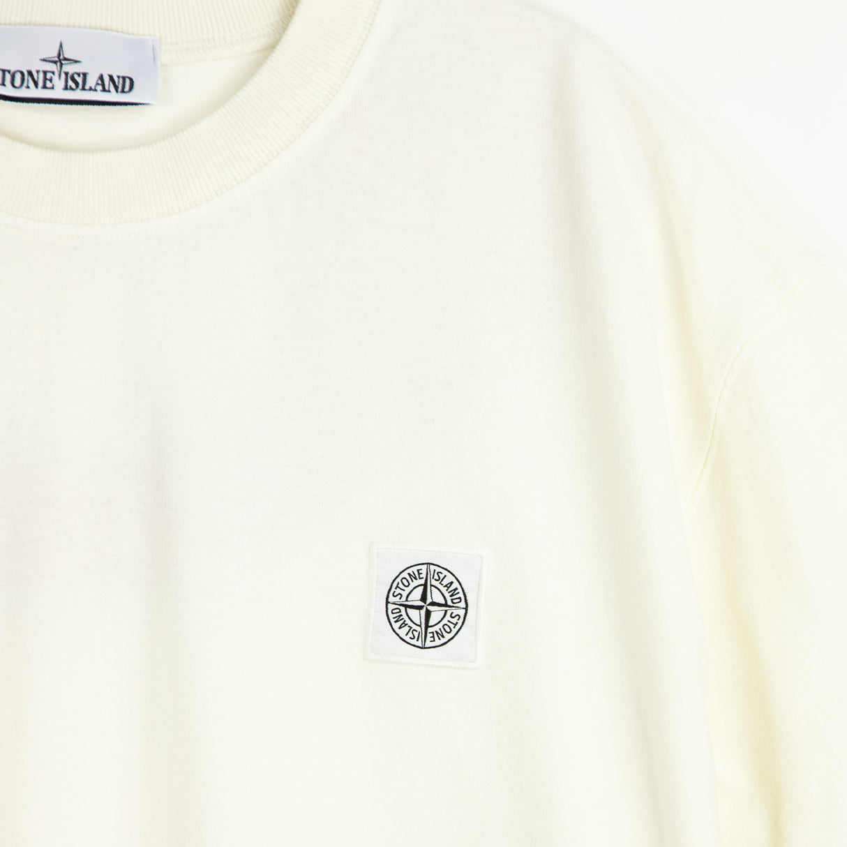 Stone Island S/S T-SHIRT, Ivory