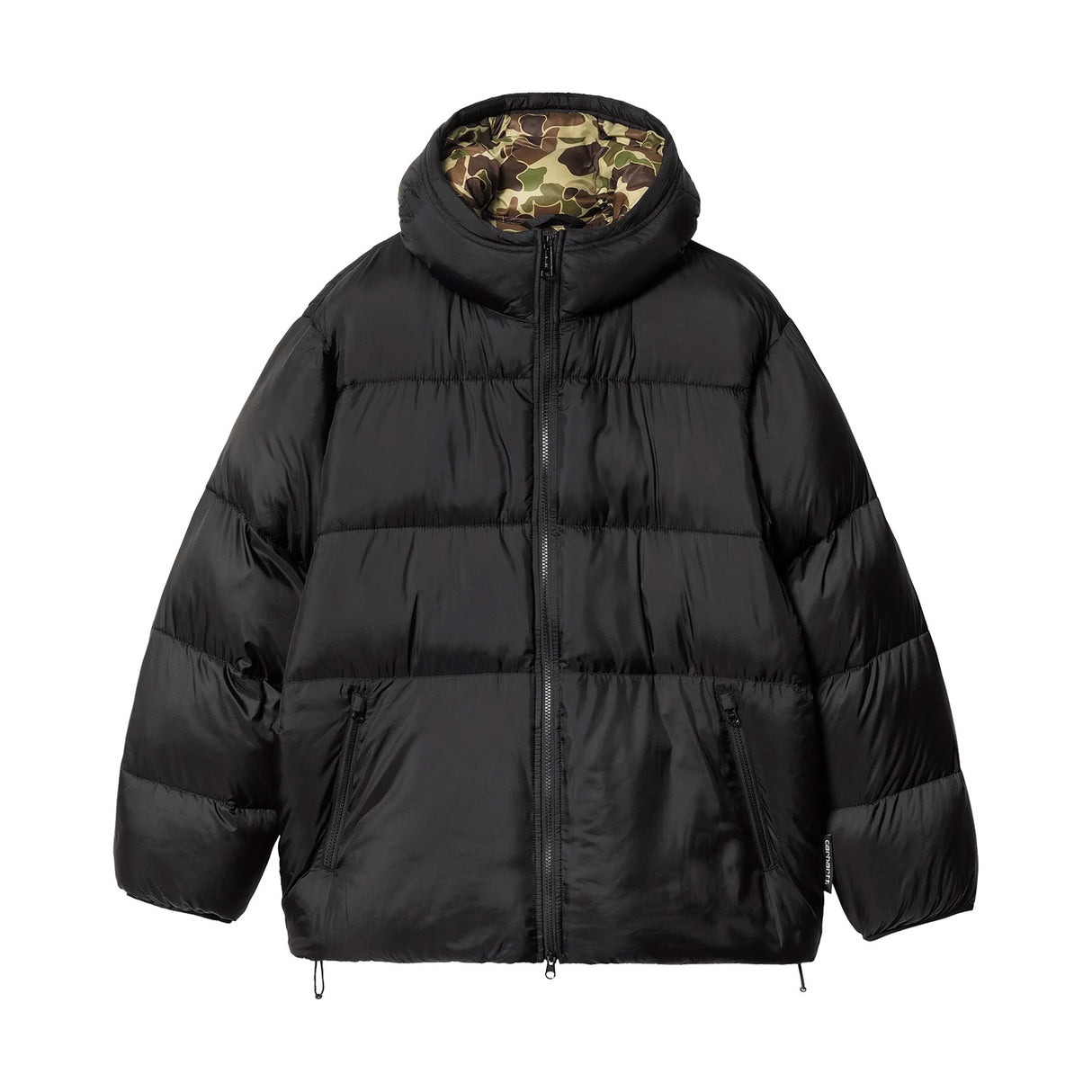 Carhartt WIP TORONTO JACKET, Black/Camo Duck, Green