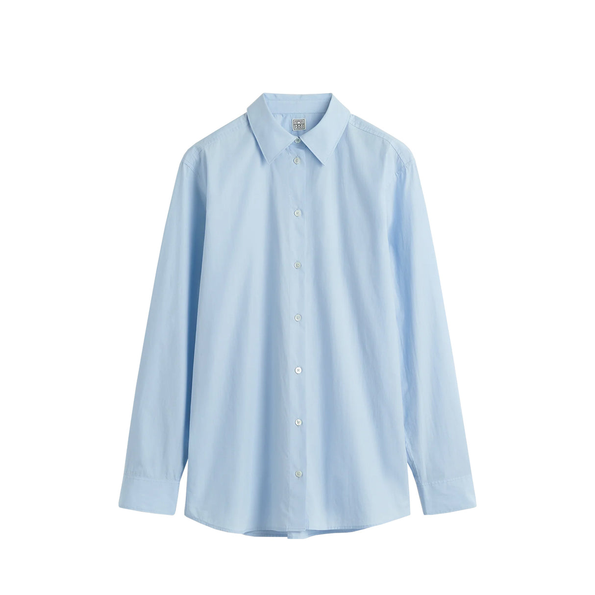 TOTEME CLASSIC TUMBLED SHIRT, Sky