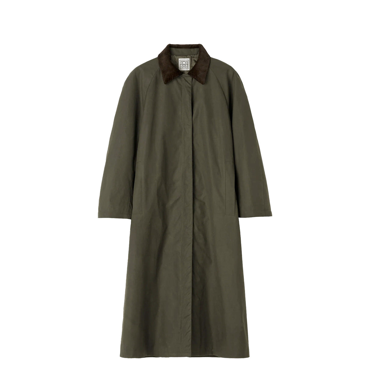 TOTEME COUNTRY COAT, Forest Green