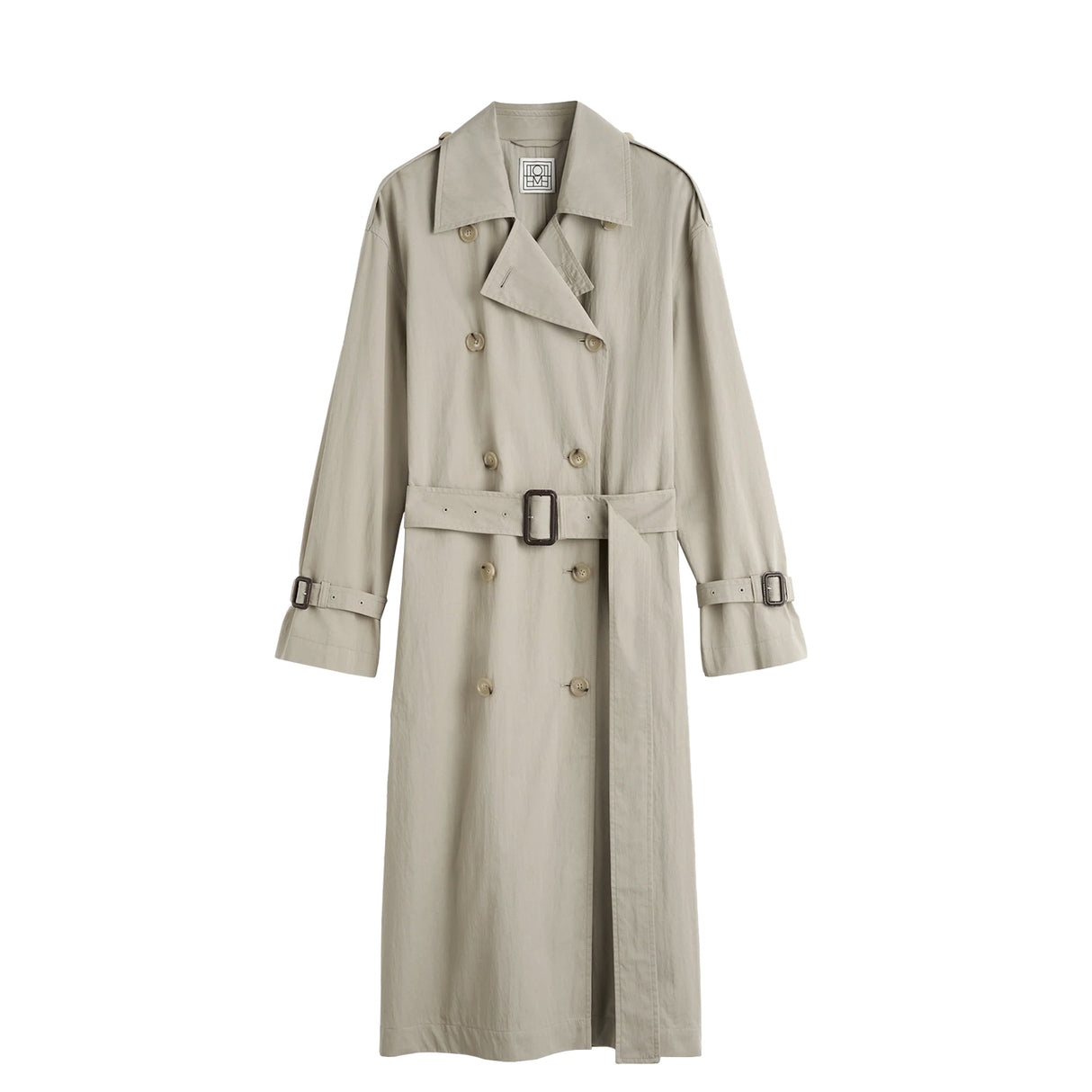 TOTEME CRISP SUMMER TRENCH, Clay
