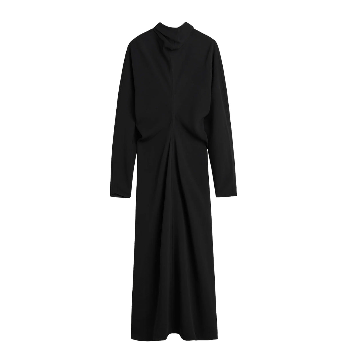 TOTEME SLOUCH WAIST SCARF DRESS, Black
