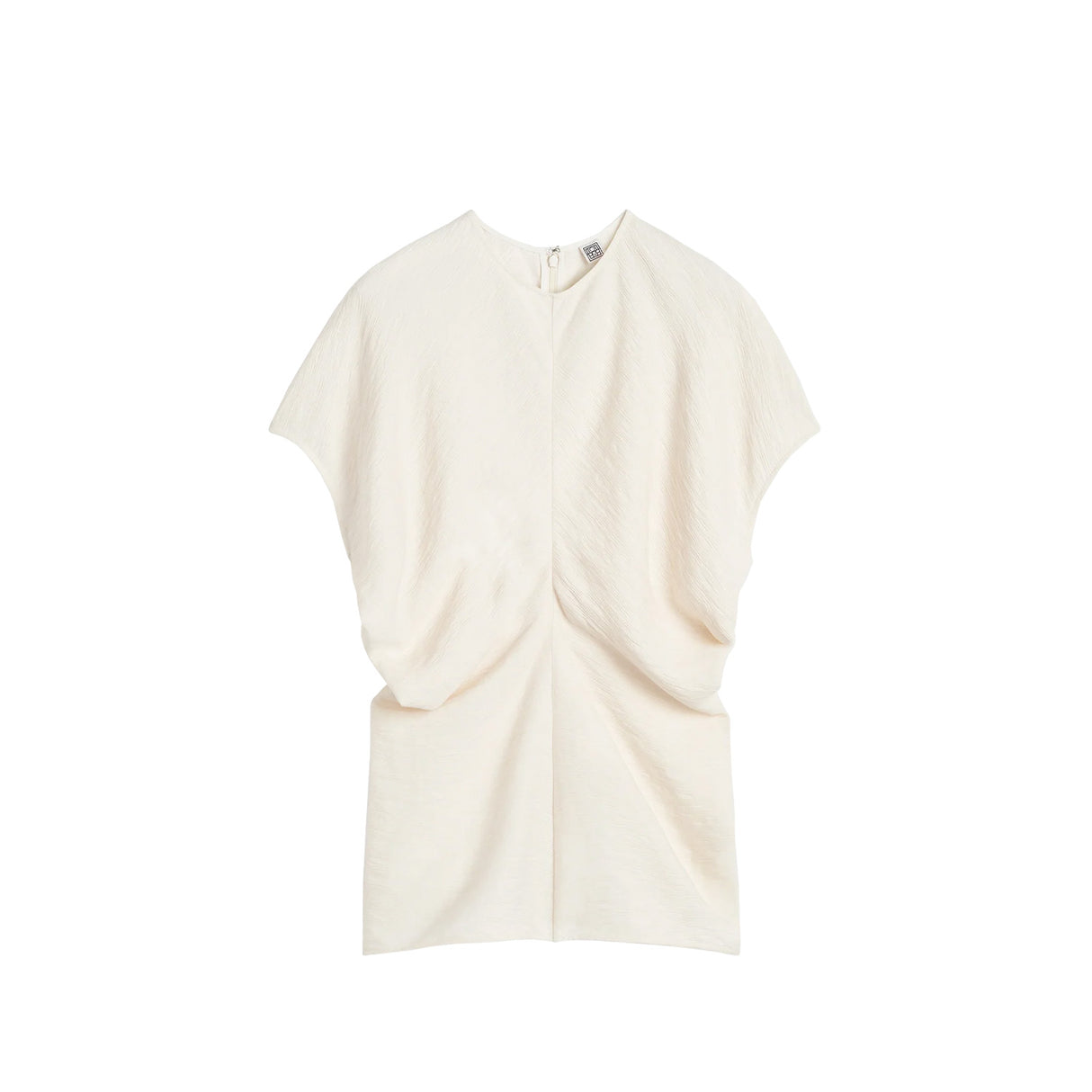 TOTEME SLOUCH WAIST TOP, Cream