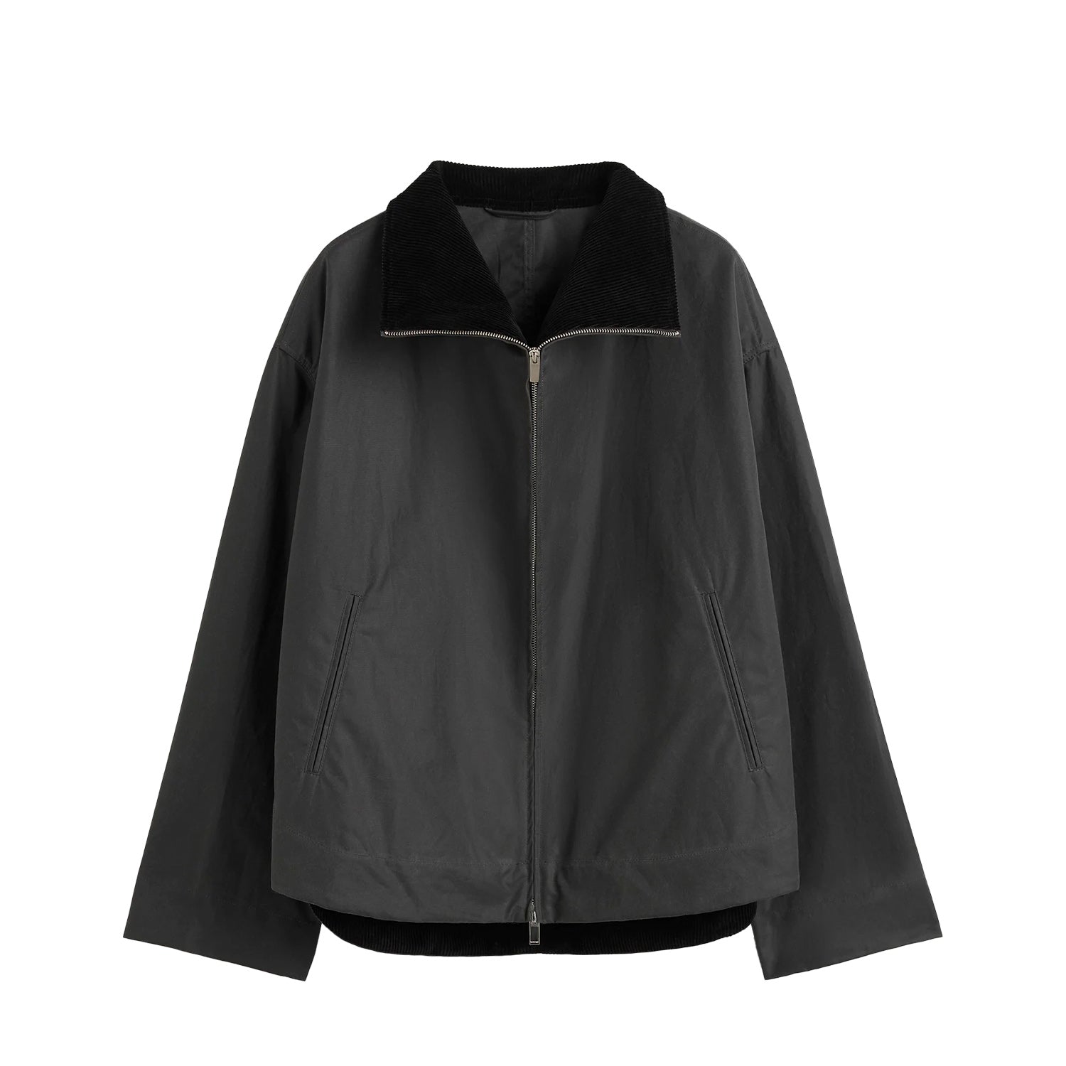 TOTEME ZIPPED COUNTRY JACKET, Washed Black – Beamhill