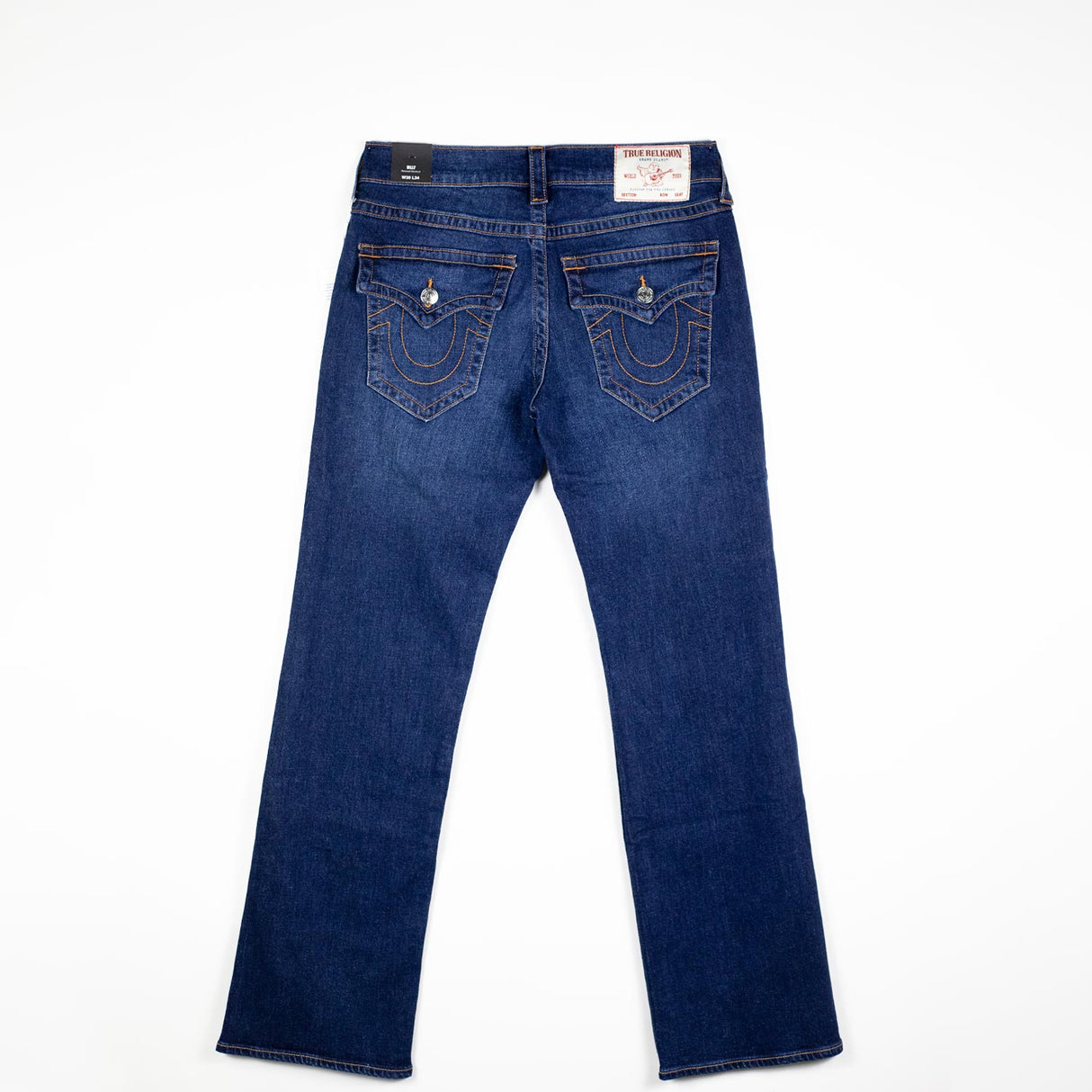 True Religion BILLY FLAP BOOTCUT JEANS, Damon Dark Wash