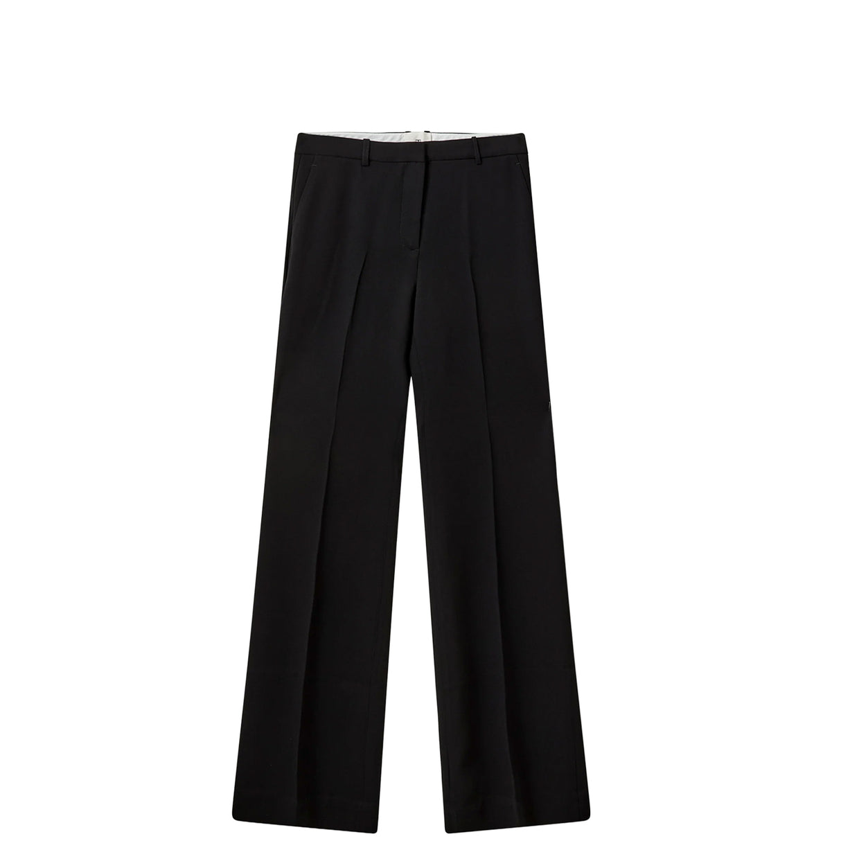 Black pants on a white background