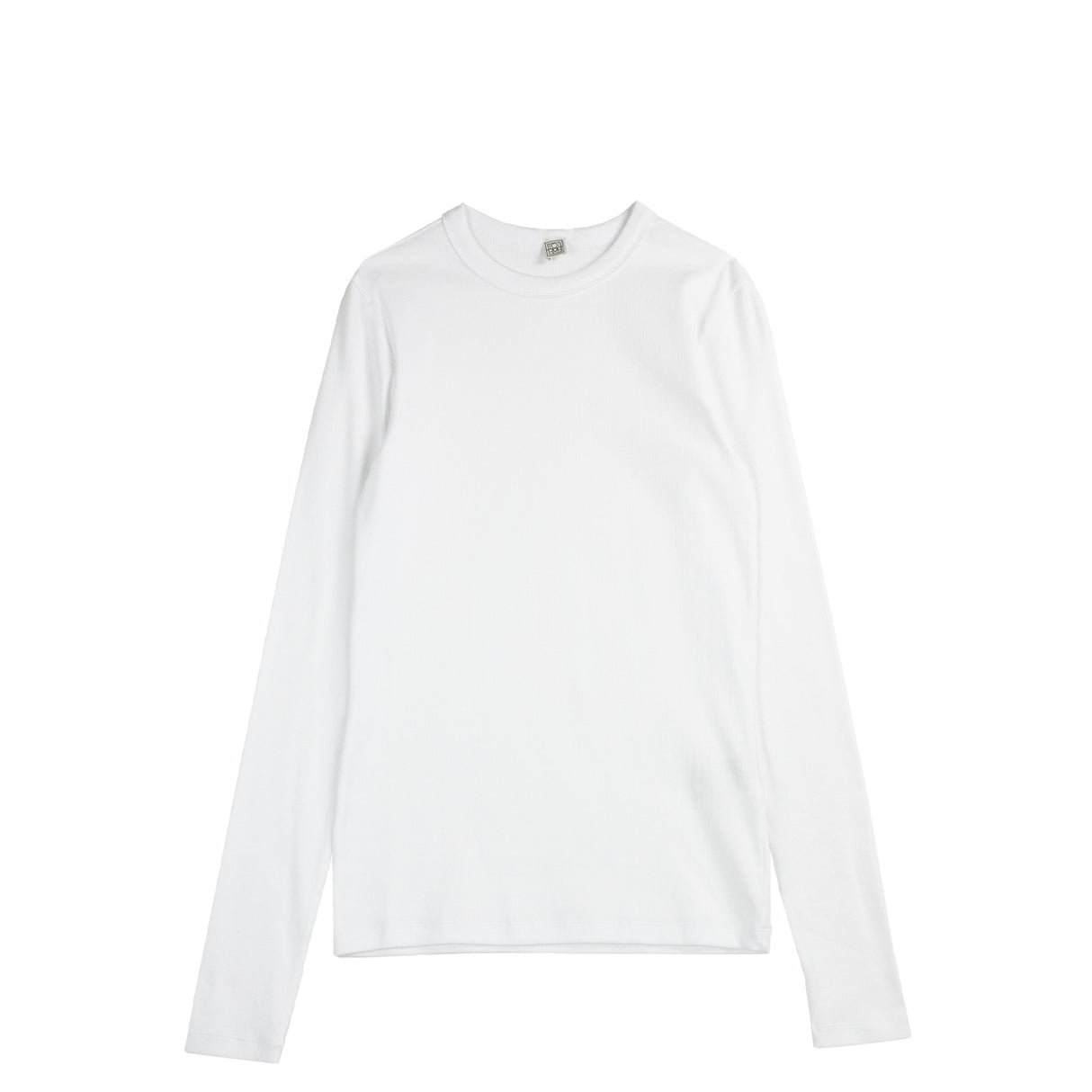 TOTEME LONG-SLEEVE JERSEY TOP, White