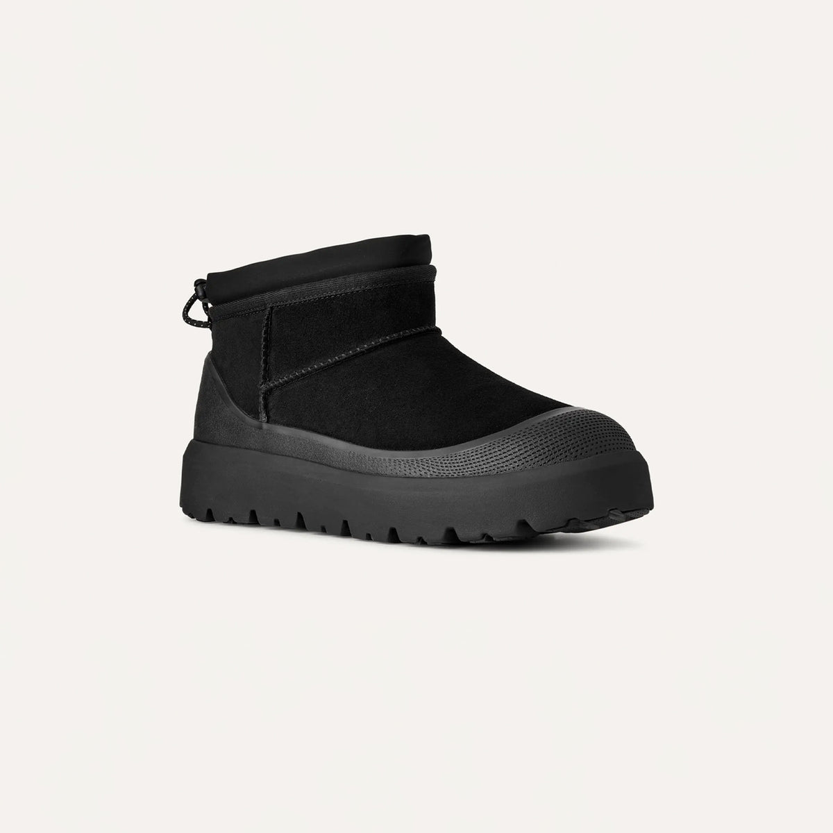 UGG CLASSIC ULTRA MINI WEATHER HYBRID, Black
