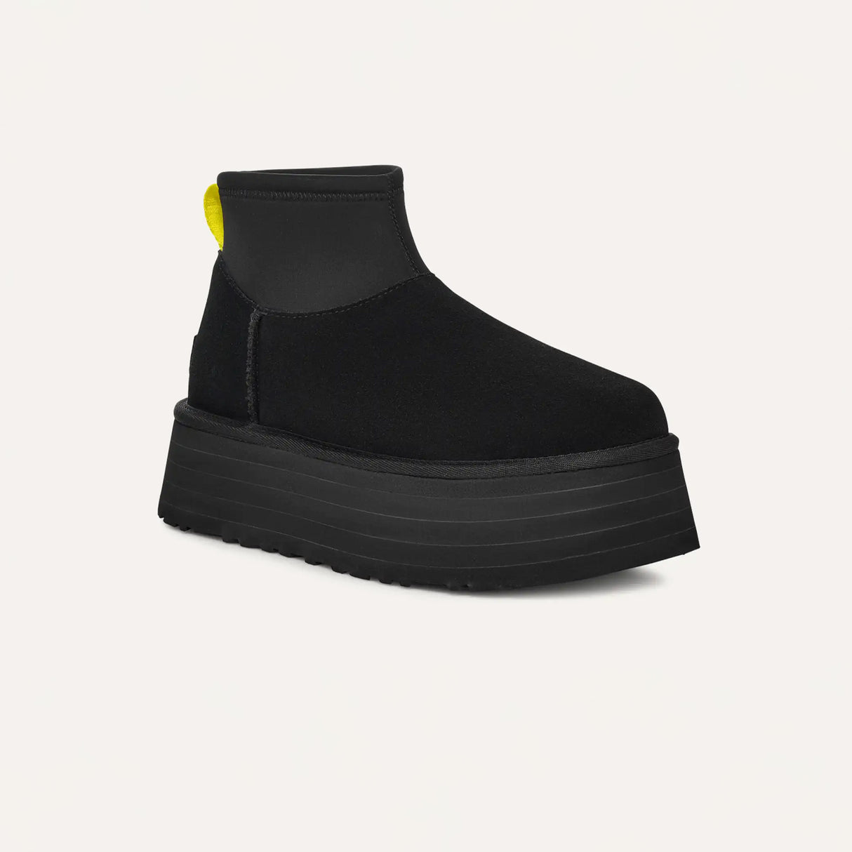 UGG W'S CLASSIC MINI DIPPER, Black
