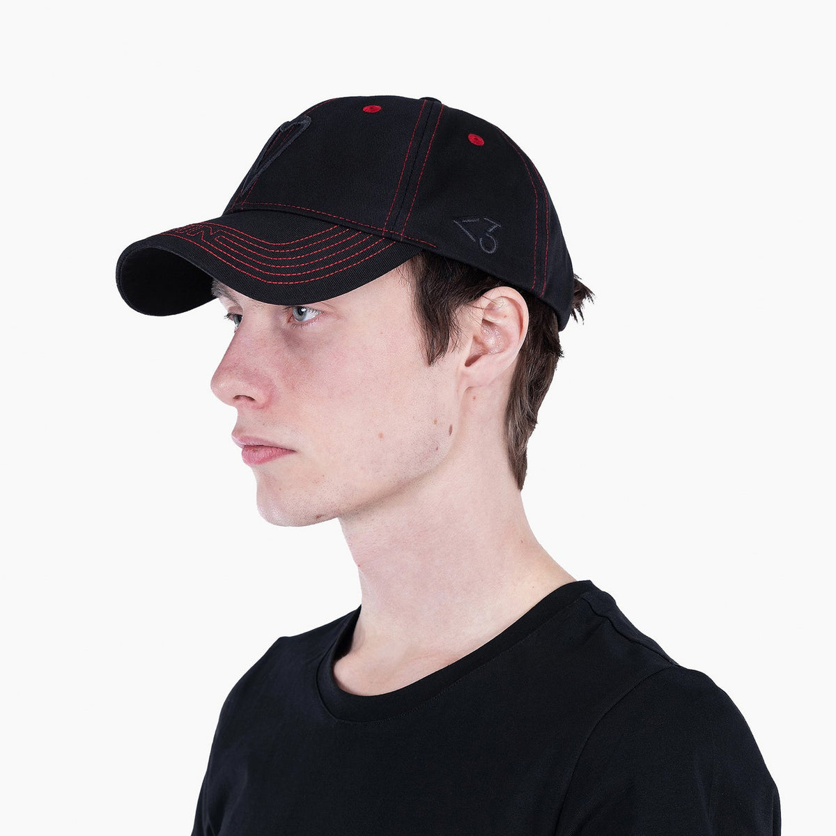 Vain HEART CAP TWO TONE, Black