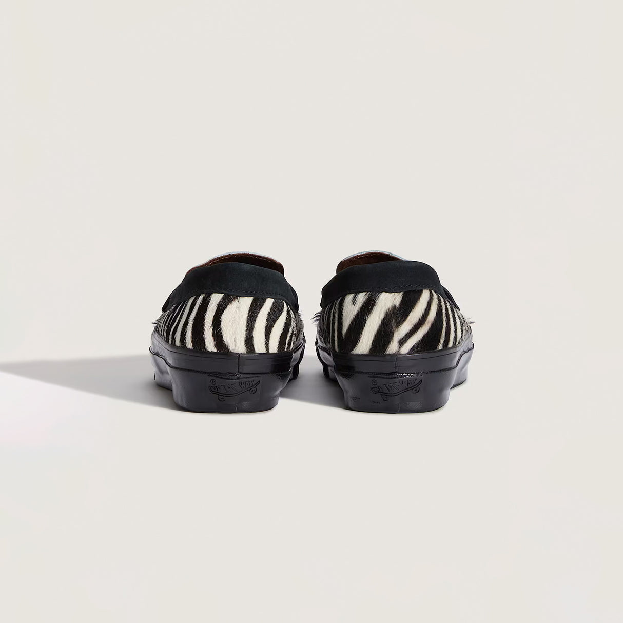 Vans PREMIUM LOAFER 53 PONY HAIR, Zebra/Black