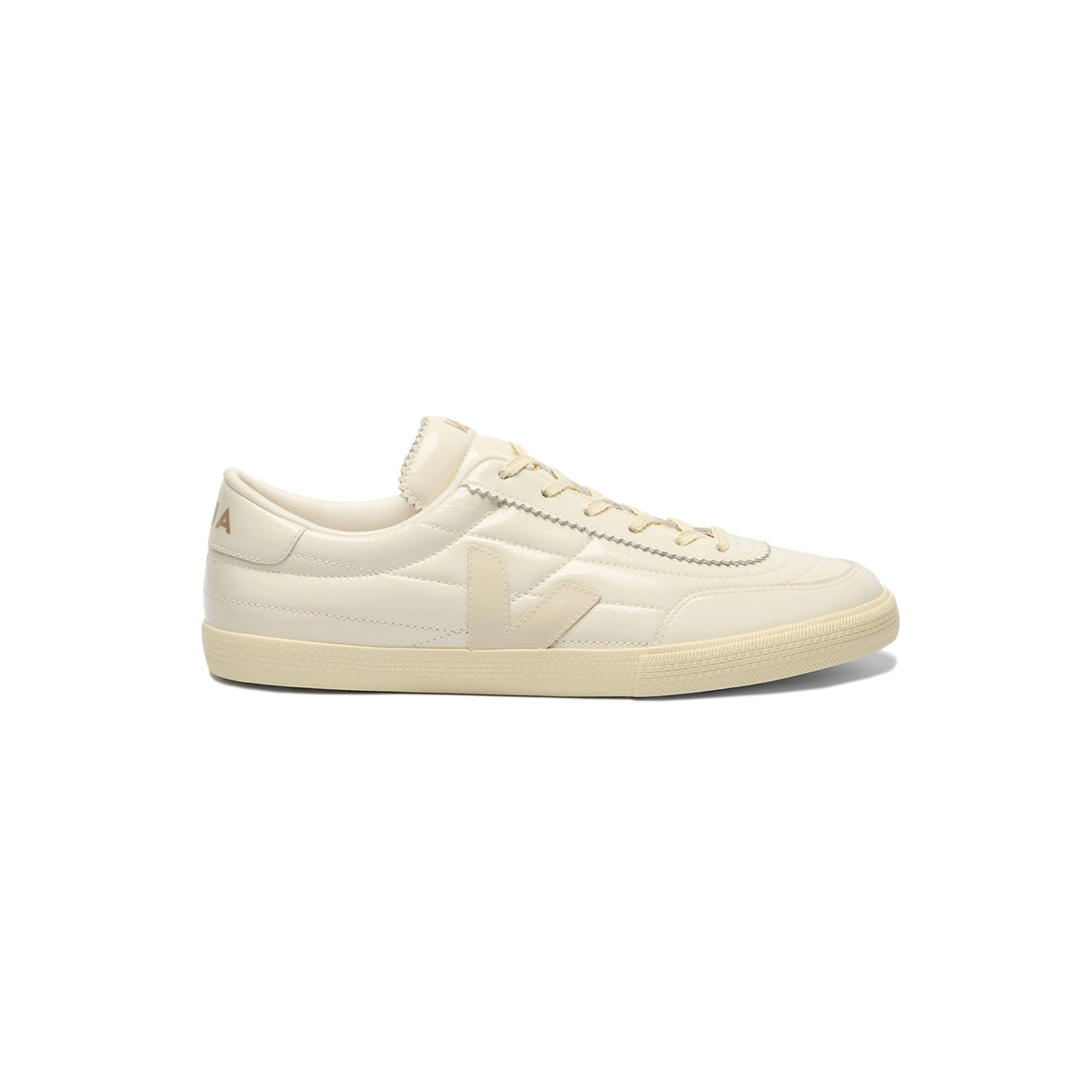 Veja PANENKA PATENT LEATHER, Off White