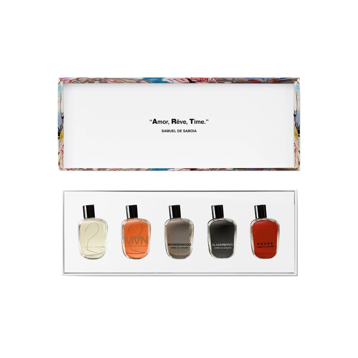 Comme des Garçons x SAMUEL DE SABOYA DISCOVERY SET, 5 x 9ml