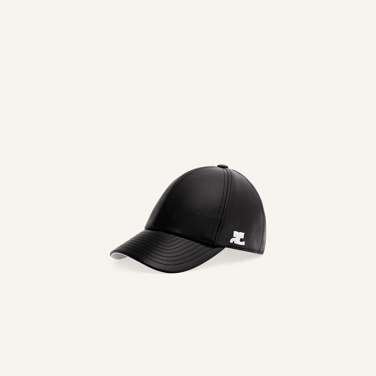 courrèges REEDITION VINYL CAP, Black