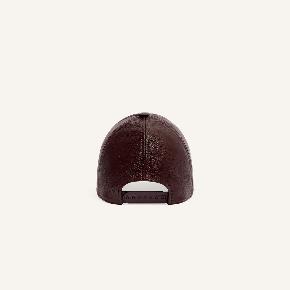 courrèges REEDITION VINYL CAP, Burgundy