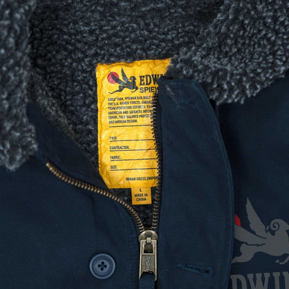 Edwin x Spiewak DECK JACKET, Navy
