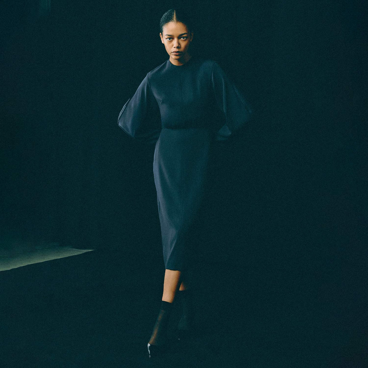 Hedvig CONTURE PENCIL DRESS, Navy