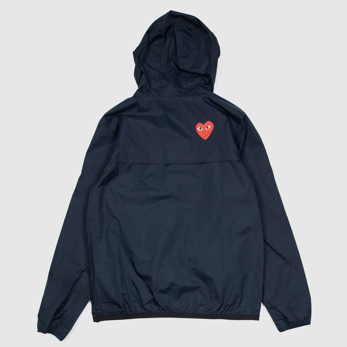 Comme des Garçons PLAY X K-WAY ZIP JACKET, Navy