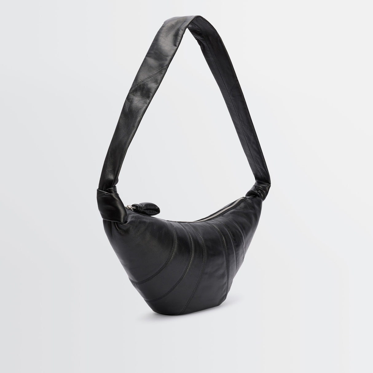 Lemaire MEDIUM CROISSANT BAG, Black