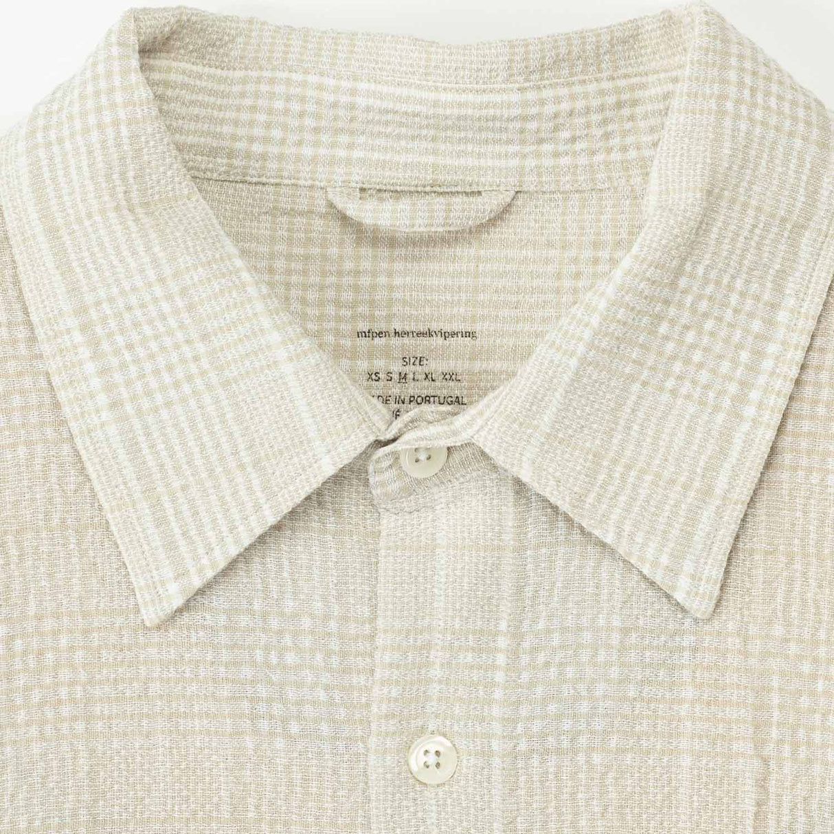 mfpen EXACT SHIRT, Dusty Seercucker Check