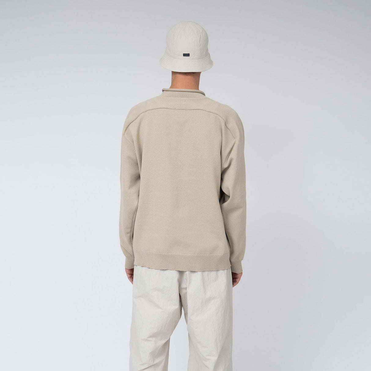 nanamica CREW NECK SWEATER, Navy